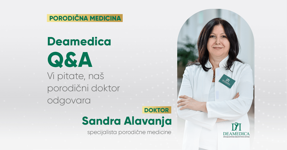 dr Sandra Alavanja, specijalista porodične medicine