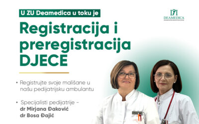 Registracija i preregistracija pacijenata u Deamedici: izaberite svog porodičnog ljekara ili pedijatra