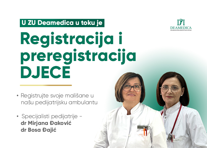 Registracija i preregistracija pacijenata u Deamedici: izaberite svog porodičnog ljekara ili pedijatra