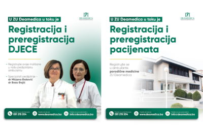 Registracija i preregistracija pacijenata u Deamedici: izaberite svog porodičnog ljekara ili pedijatra